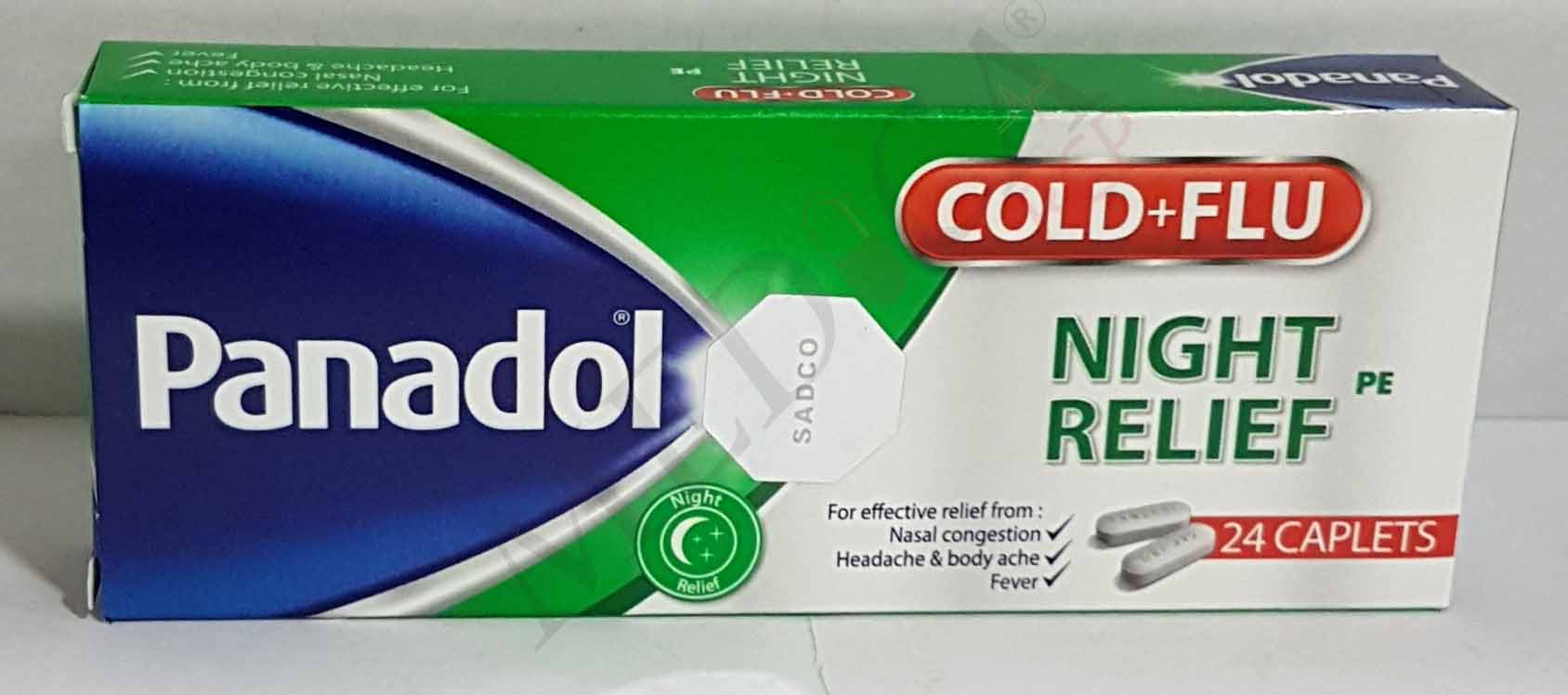 Panadol Cold & Flu Night Relief*
